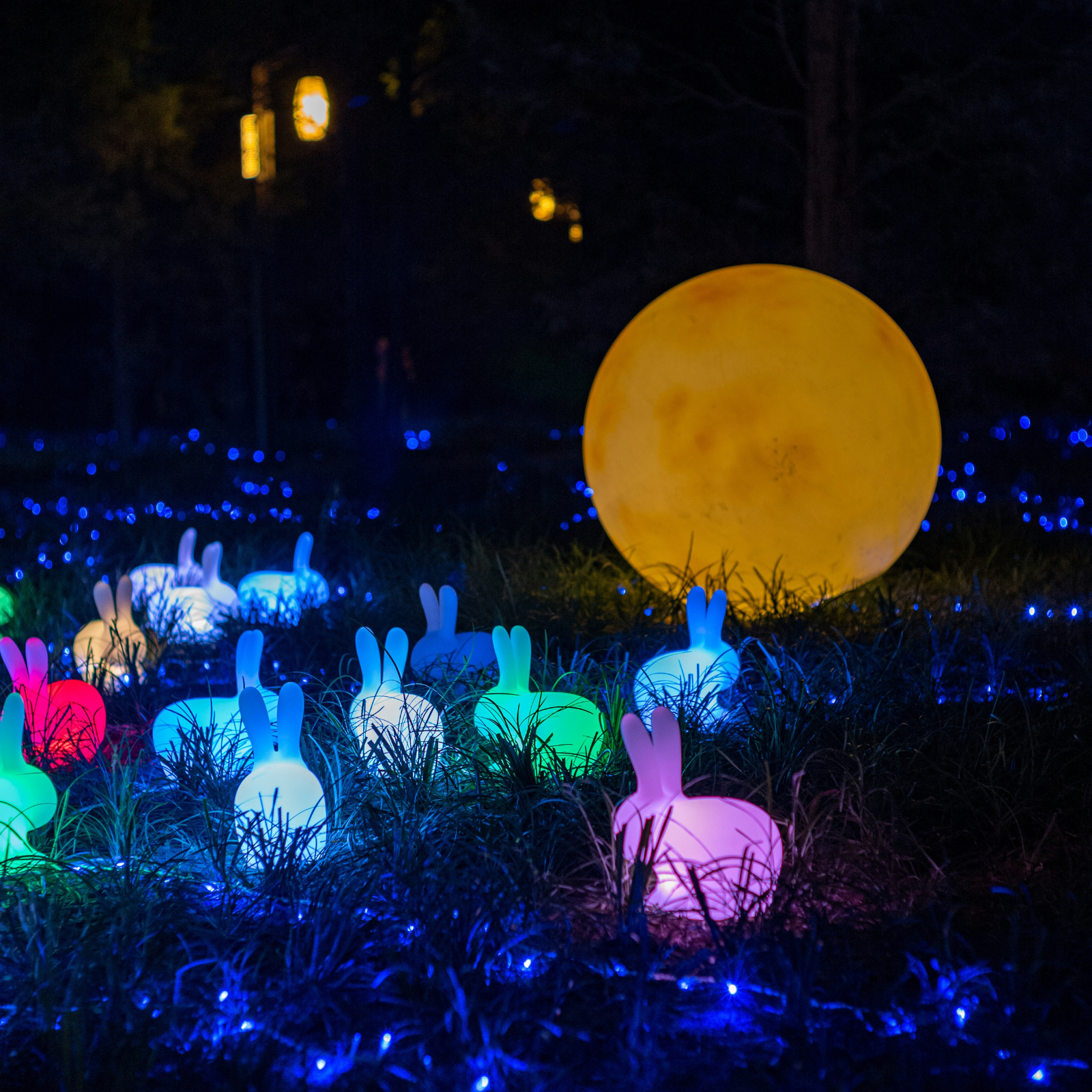 glow in the dark easter bunny