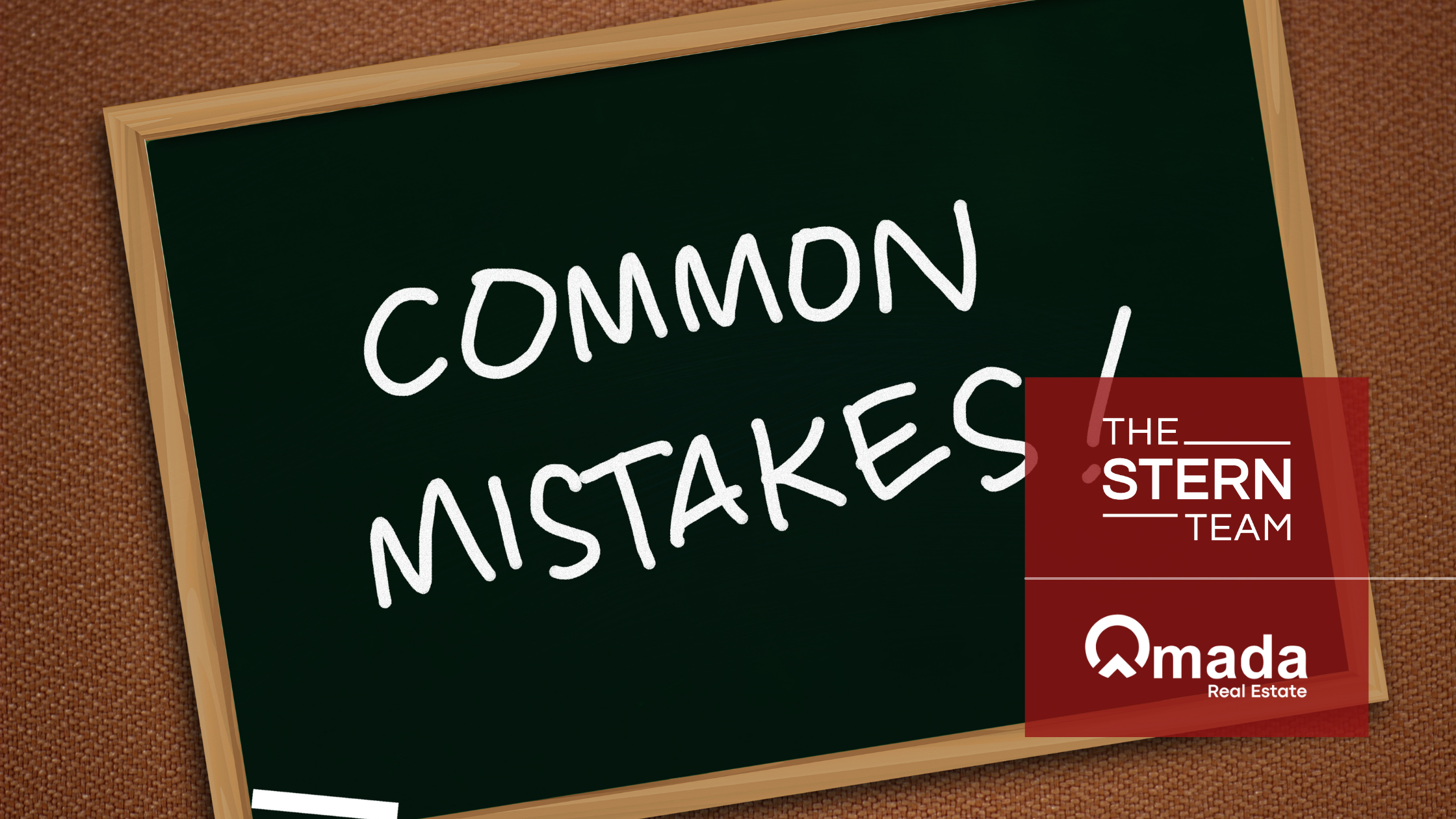Common Home-Selling Mistakes