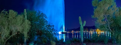 Fountain Hills, one of the tallest fountains in the world