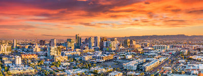 Phoenix, Drone Downtown Skyline Aerial