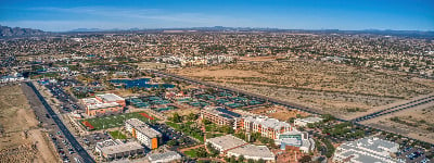 Surprise, Aerial View of the Phoenix Suburb of Surprise