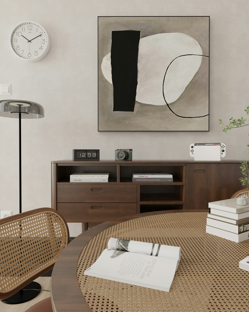 1-BEIGE-TABLE-ART-CLOCK