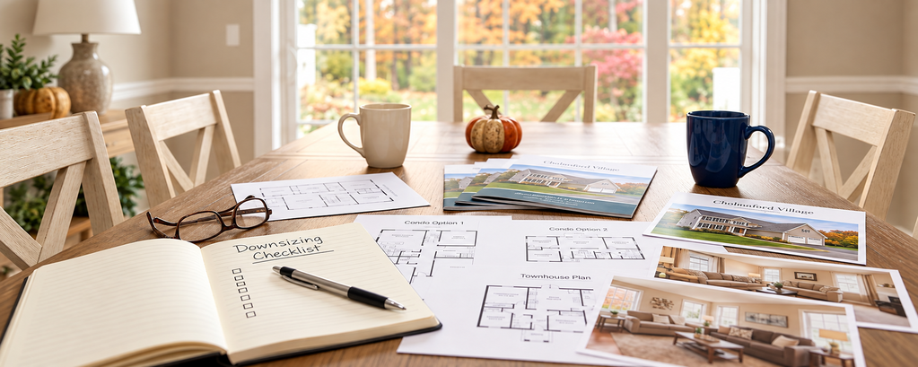 Downsizing Plans in Autumn Light