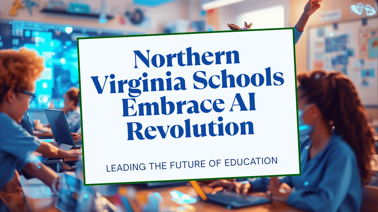 YouTube Thumbnail - Northern Virginia Schools Embrace AI Revolution