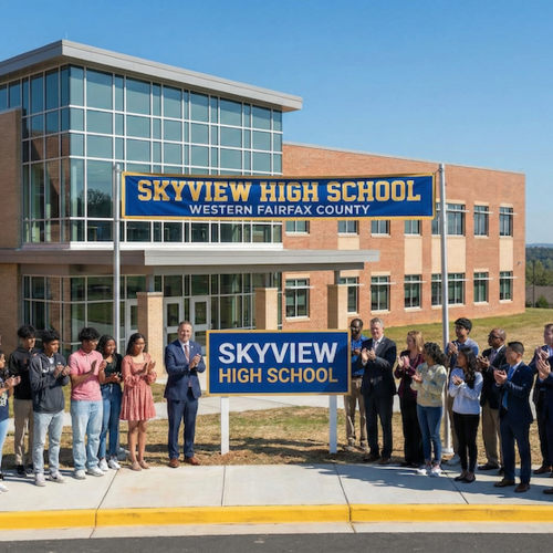 Skyview High School Named in Western Fairfax County