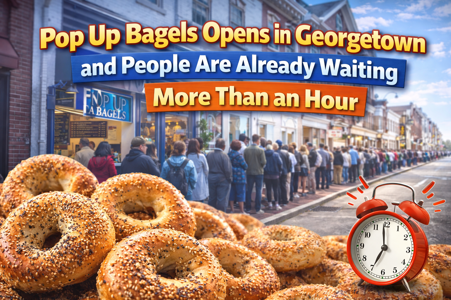 Bagel craze in Georgetown grows