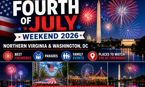 Fourth of July Weekend 2026 in Northern Virginia and Washington, DC: Best Fireworks, Parades, Family Events, and Places to Watch the DC Fireworks