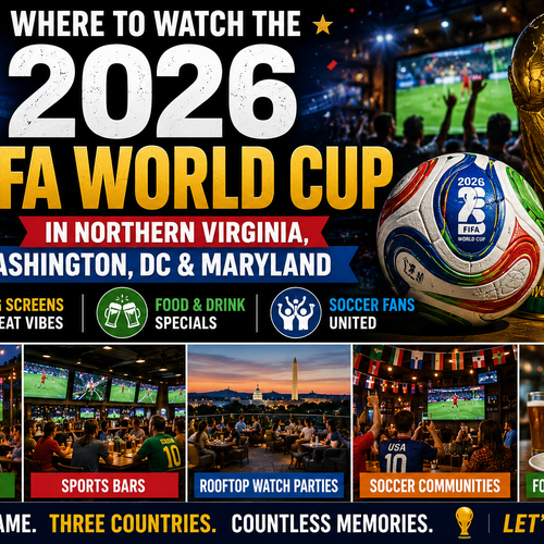 Where to Watch the 2026 FIFA World Cup in Northern Virginia, Washington, DC, and Maryland