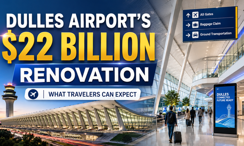 Dulles Airport's $22 Billion Renovation: What Travelers Can Expect