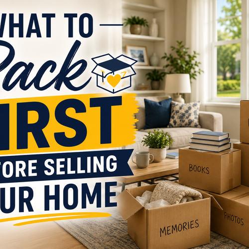 What to Pack First Before Selling Your Home
