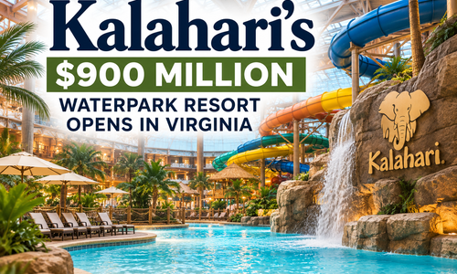 Kalahari's $900 Million Waterpark Resort Opens in Virginia