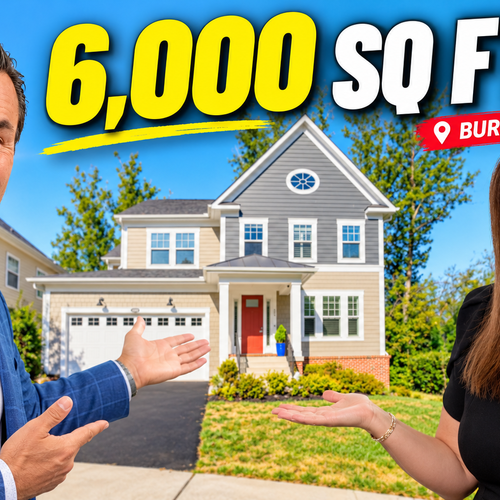 Inside a Nearly New 6,000 Sq Ft Home in Burke, VA