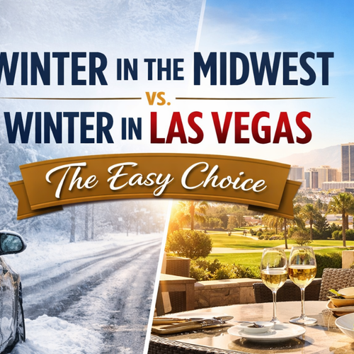 While The Midwest Scrapes Ice, Vegas Is Doing Lunch Outside