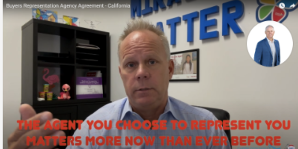 Buyers Representation Agency Agreement - California