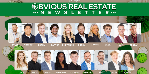 Obvious Real Estate March 2026 Newsletter