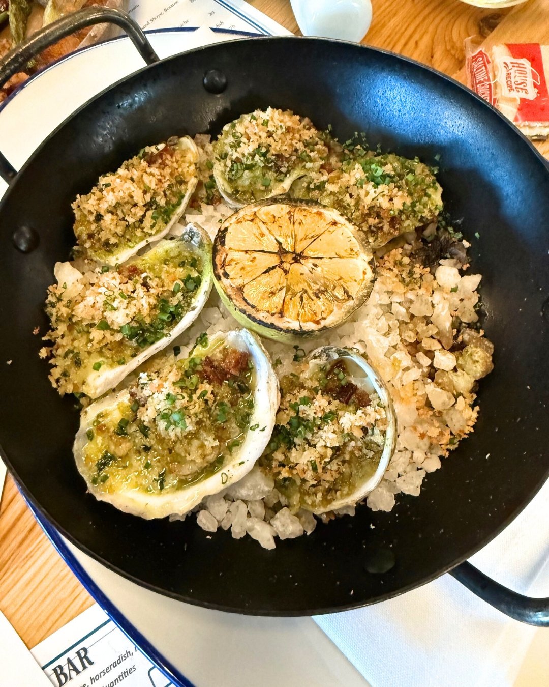 Robertos Hearth Oysters