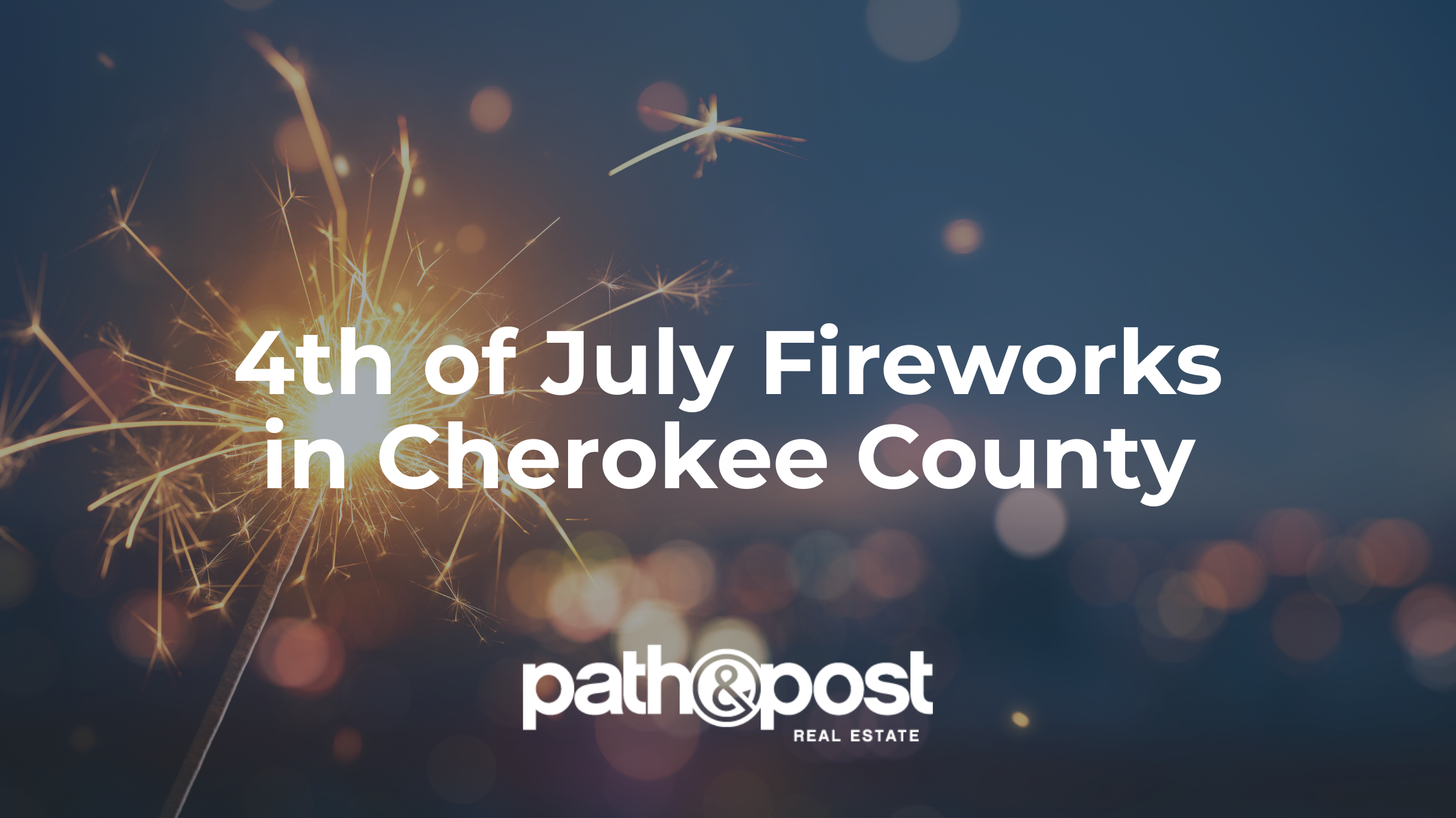July 4th Fireworks in Cherokee County