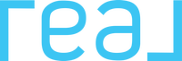 Real Brokerage logo-blue