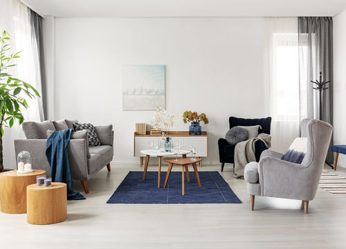 modern cozy living room