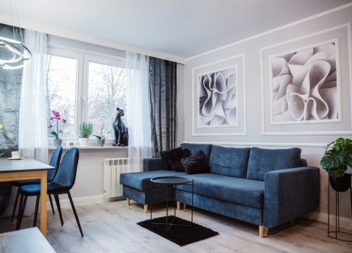 modern cozy living room