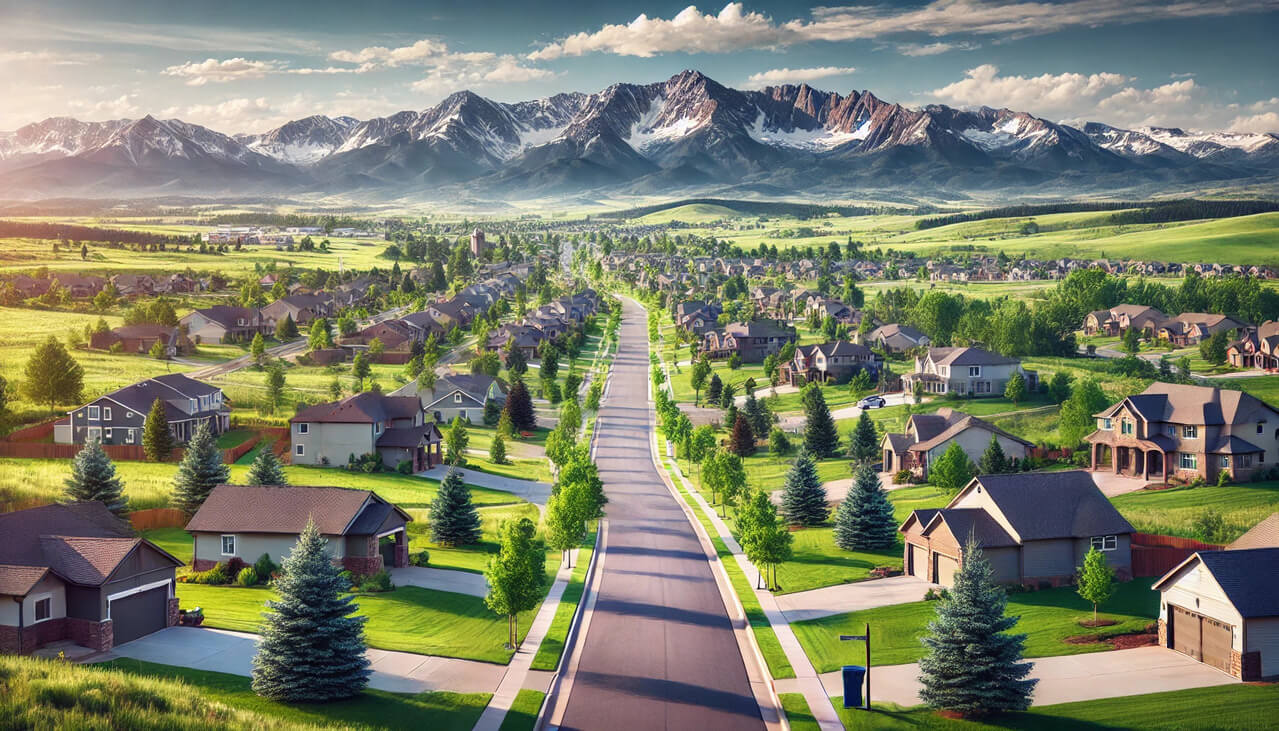 Real Estate in Berthoud CO Scenic Suburban Homes with Rocky Mountain Views