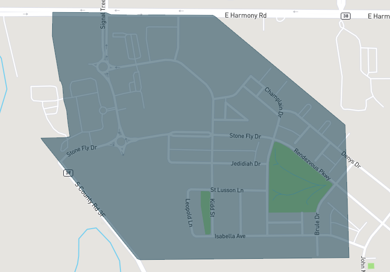 Trailside on Harmony