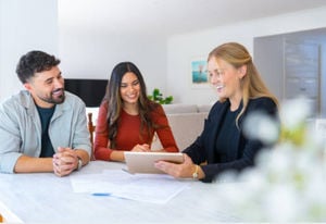 working with an agent