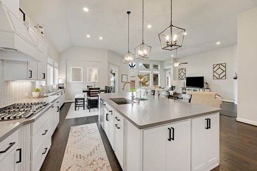 modern white kitchen interior 2