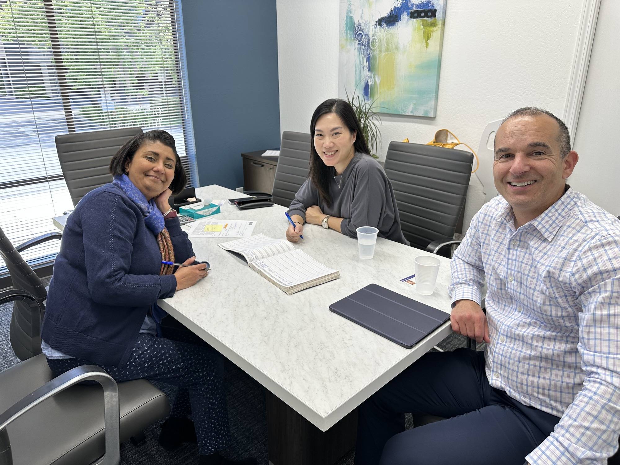 business meeting team discussion