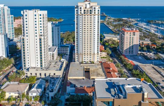 300 Beach Dr NE Saint Petersburg #704 Aerial-4