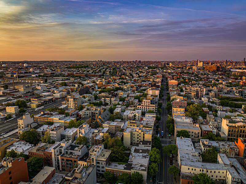 An-aerial-view-over-Greenpoint-Brooklyn-in-New-York-small