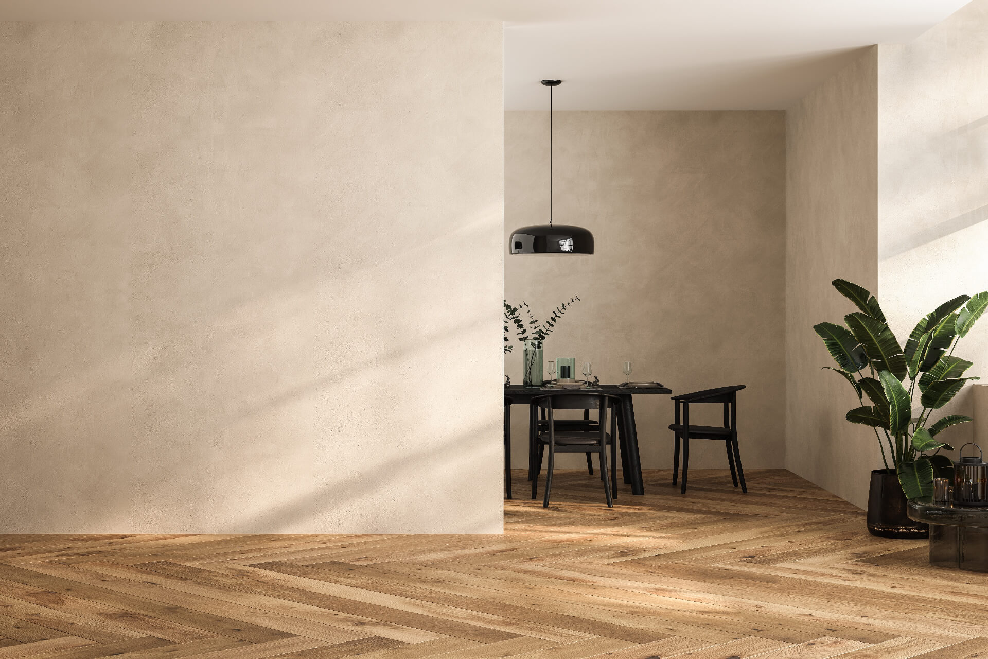Modern interior design of apartment