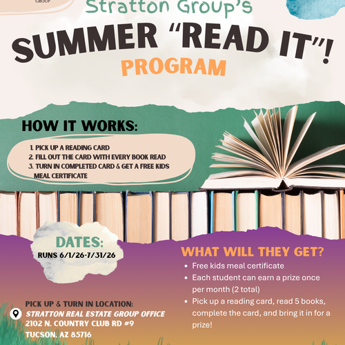 Read All Summer with Stratton Group's Summer Read It Program