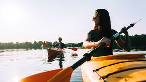 Group-Kayaking
