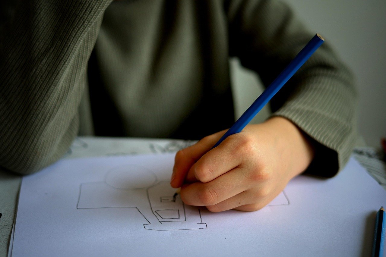 Drawing dreams at a Charlotte school