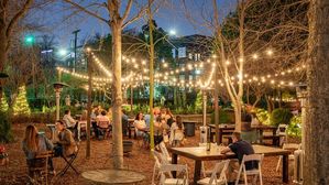 Resident Culture’s outdoor beer garden in Plaza Midwood