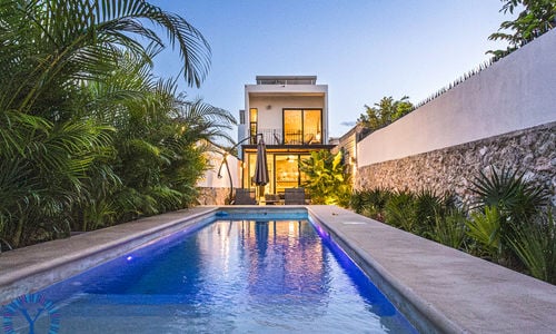 Casa de Agaves Mexican Modern 15 Solar Panels