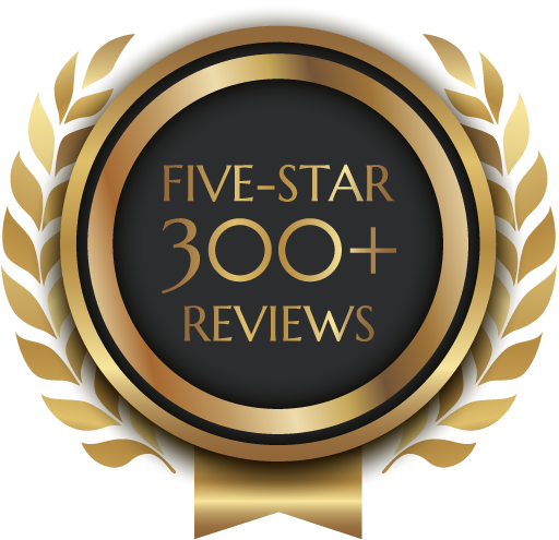 Over 300 Five Star Reviews. Top 1% in Sales Nationwide.  