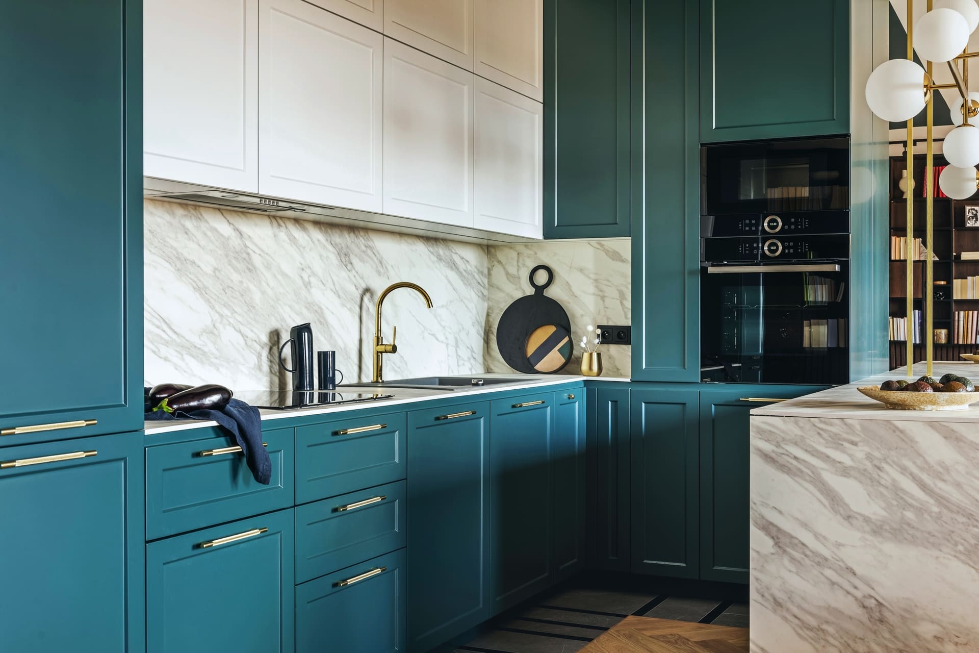 teal-kitchen