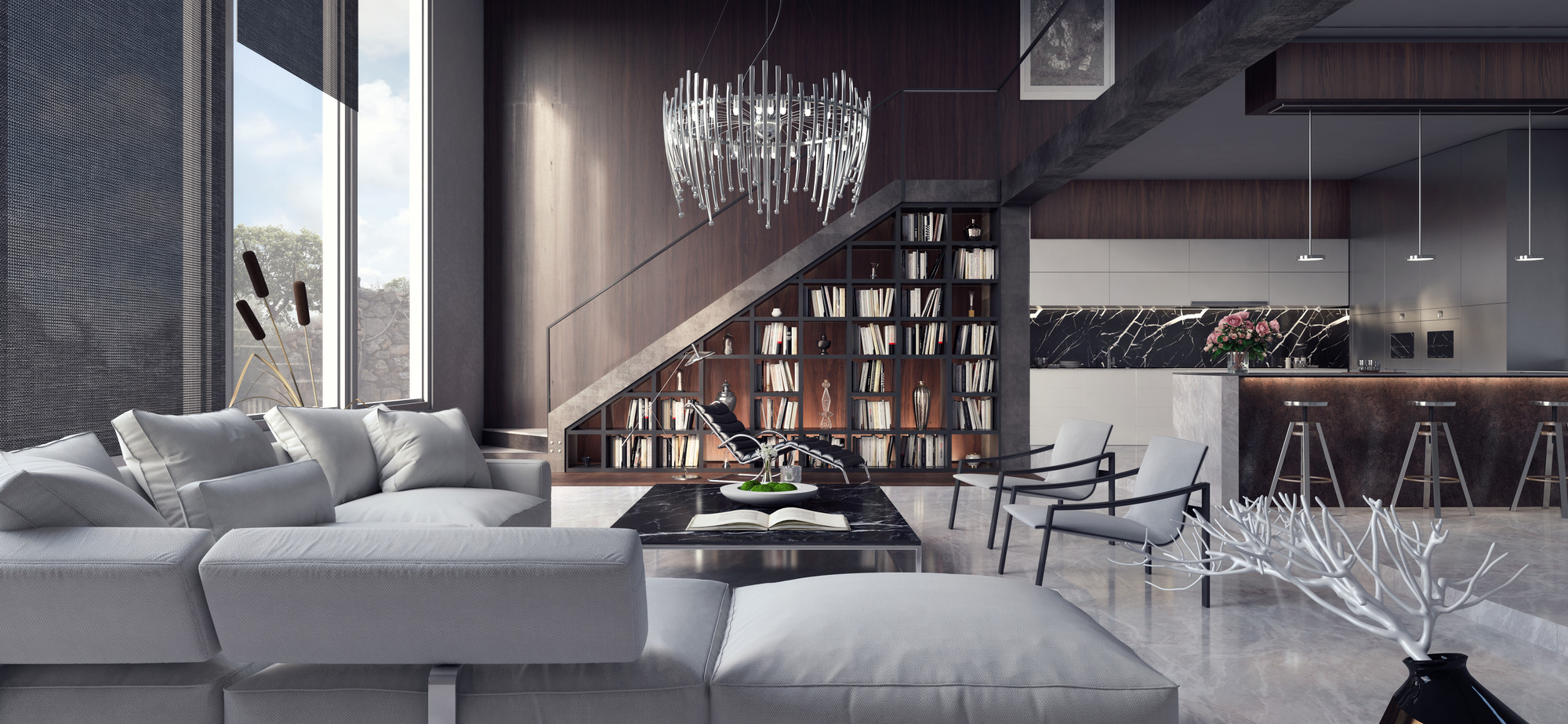 modern luxury living room