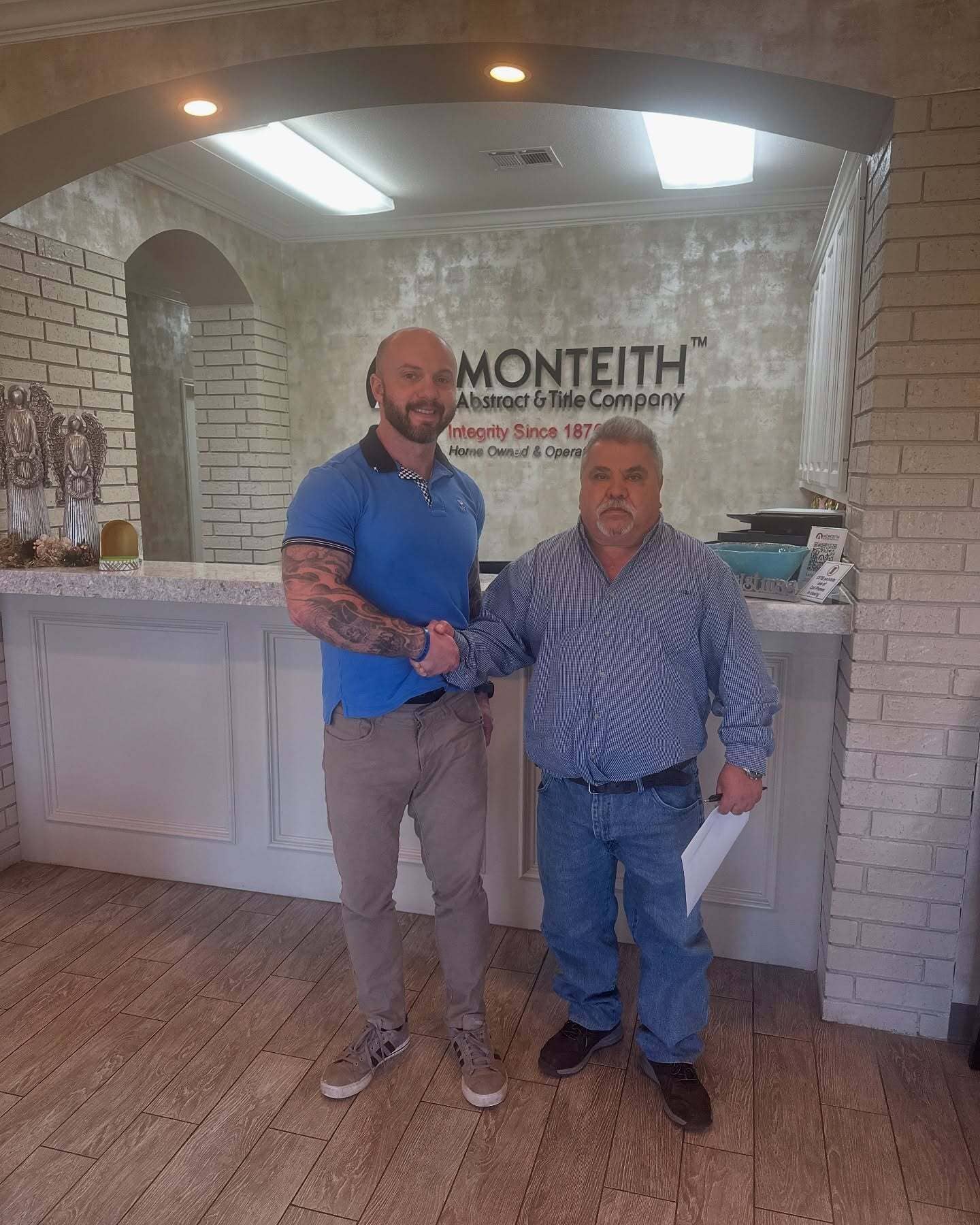 Client closing day - Temple TX real estate