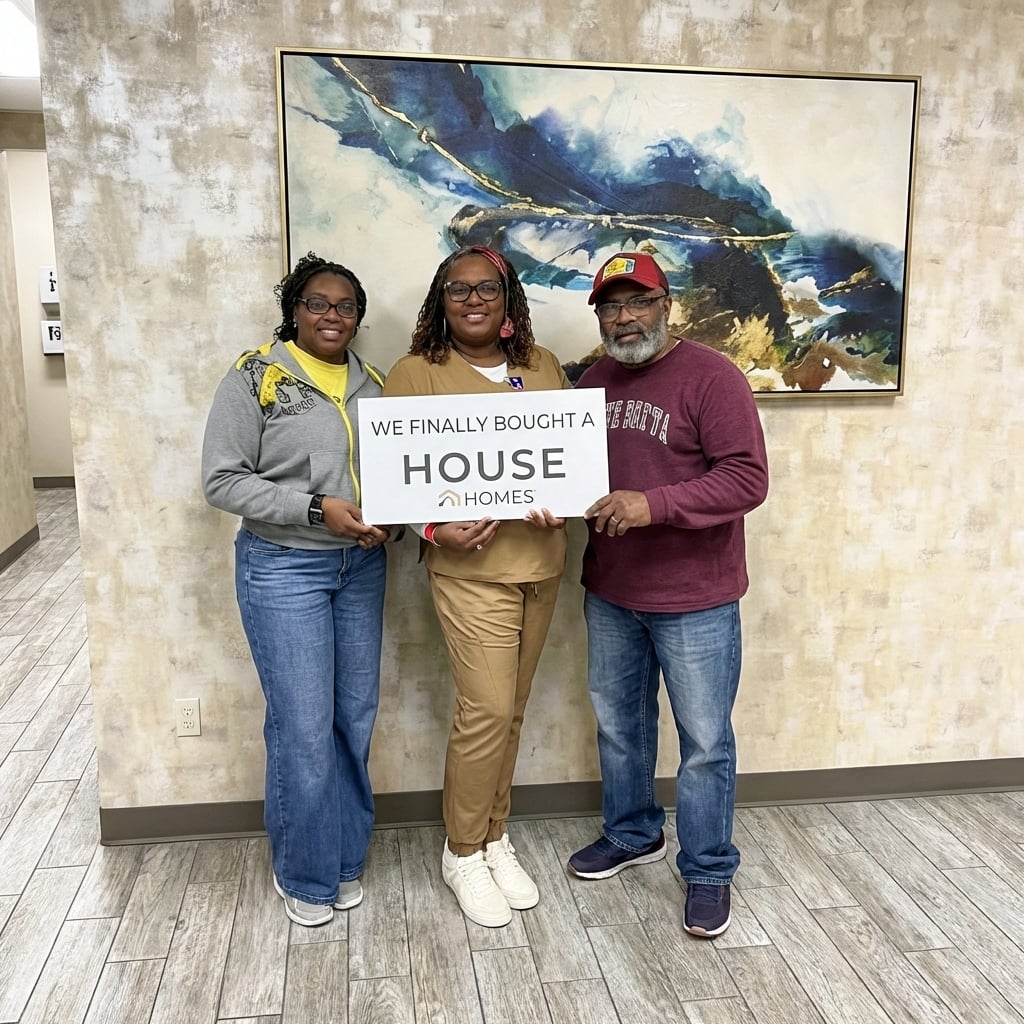 Sedric and Kim - new build closing Temple TX