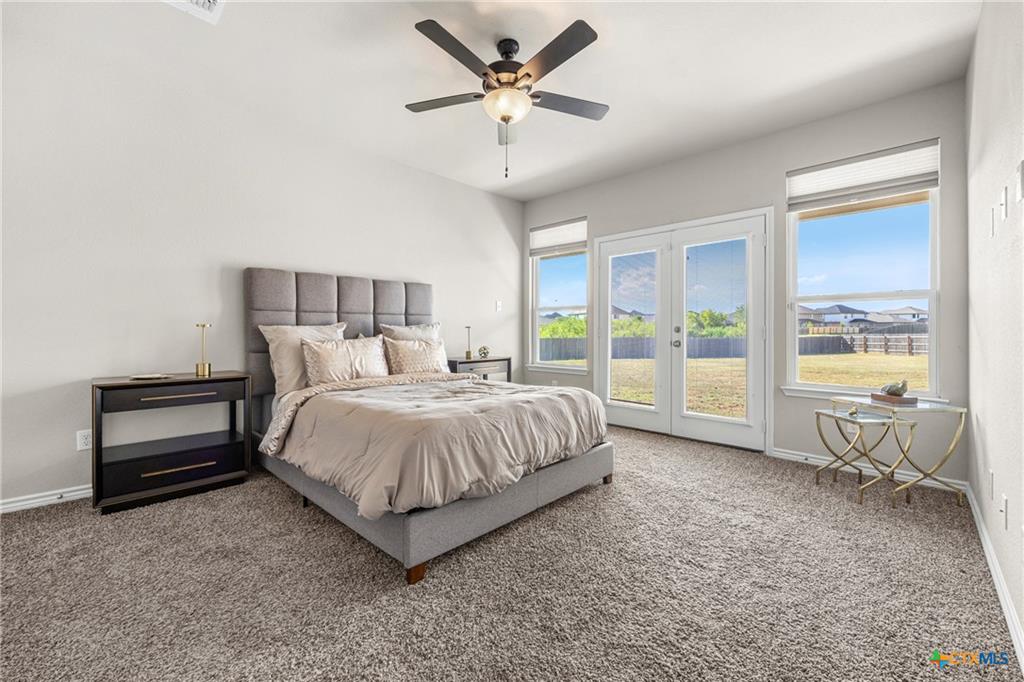 Lake Pointe master suite — modern finishes for relocating professionals