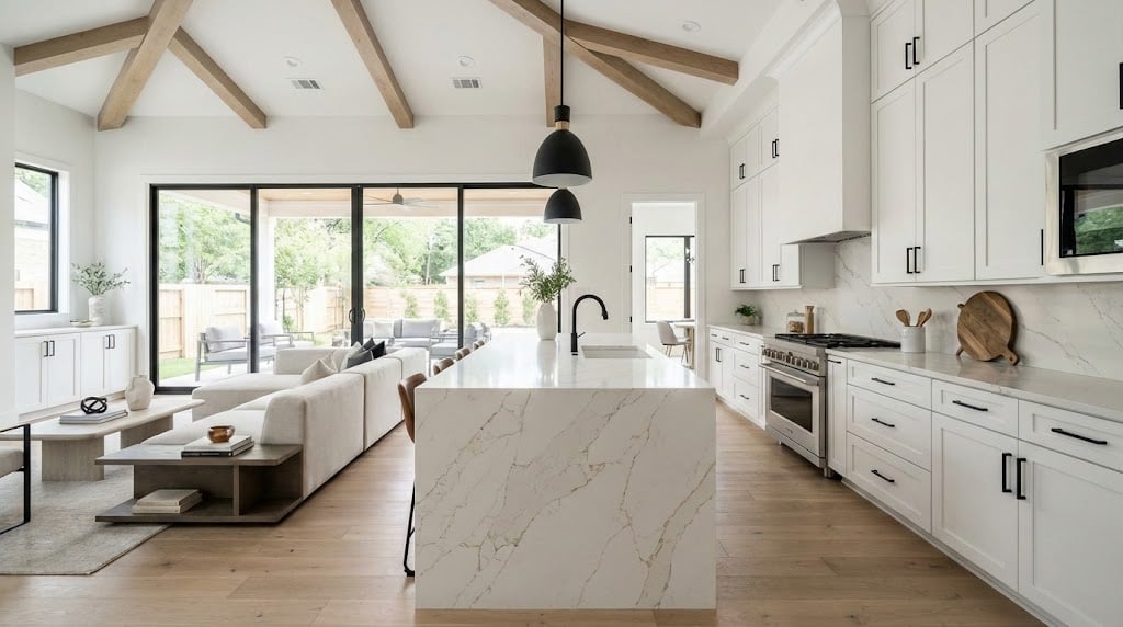 Luxury new construction interior Temple TX