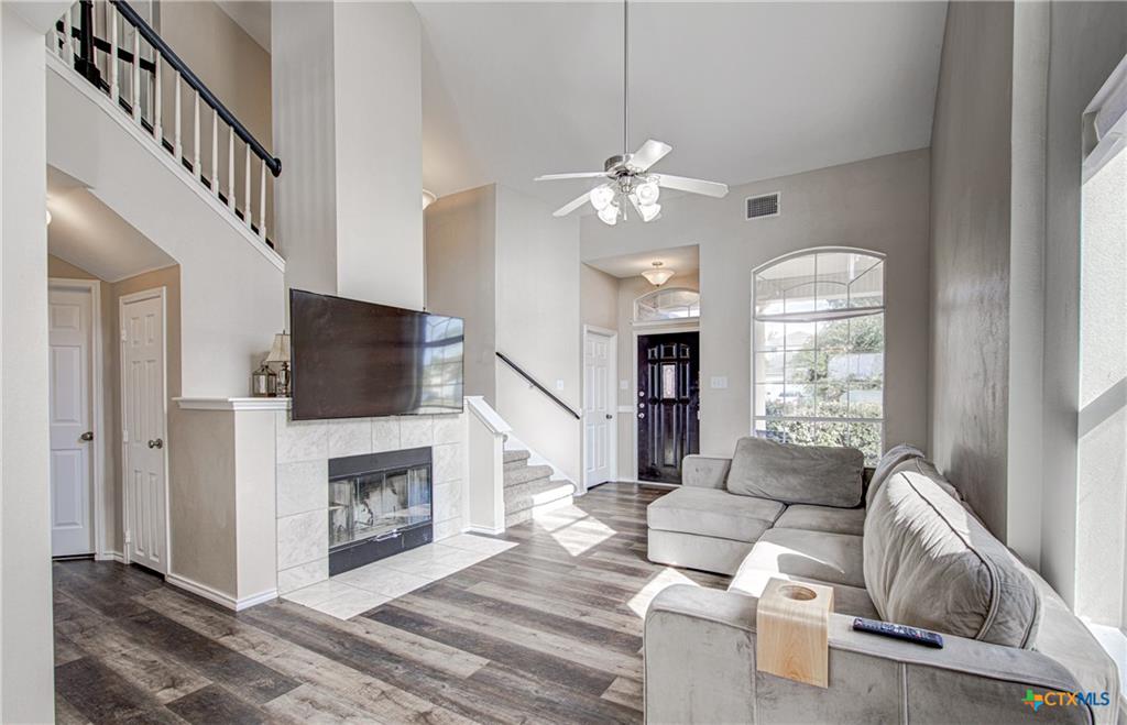 Windmill Farms living room, Temple TX