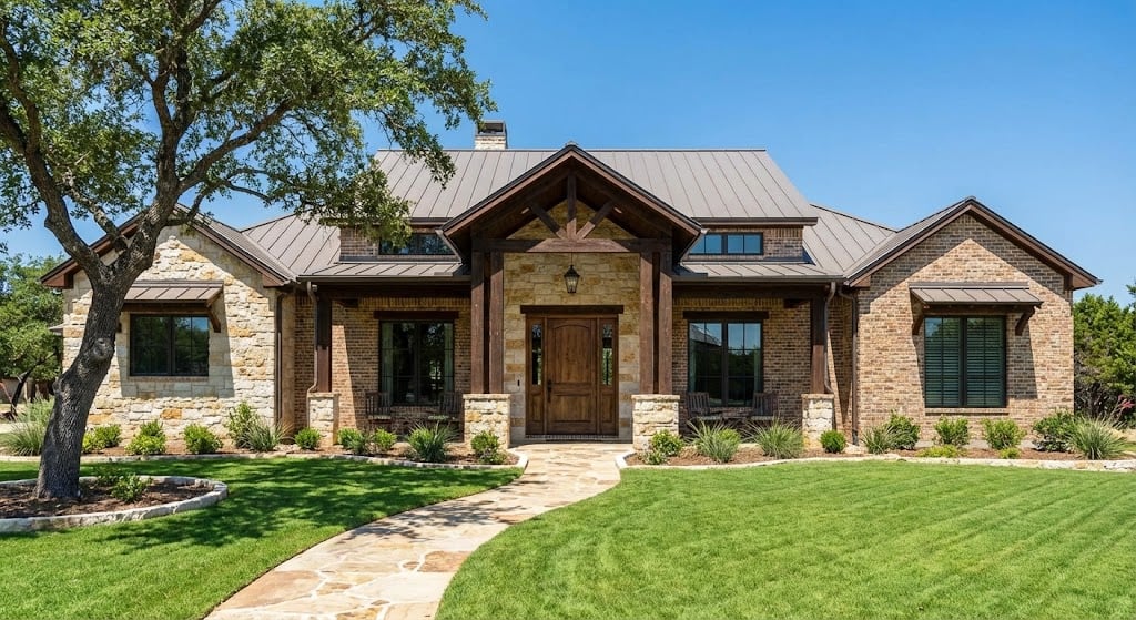 Texas Craftsman luxury exterior