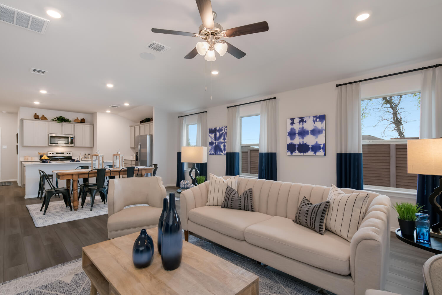 DR Horton living space