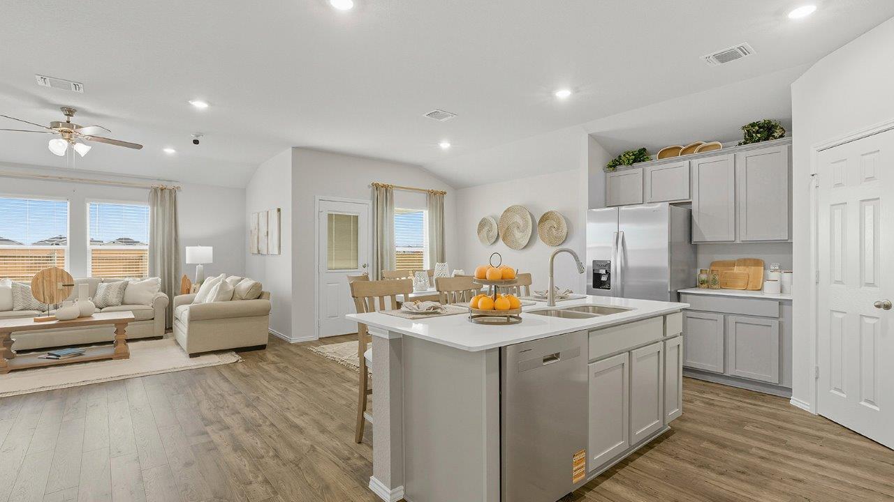 DR Horton open concept