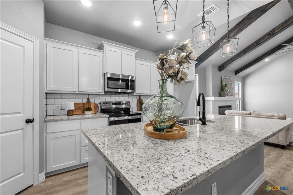 Atascosa Estates modern kitchen