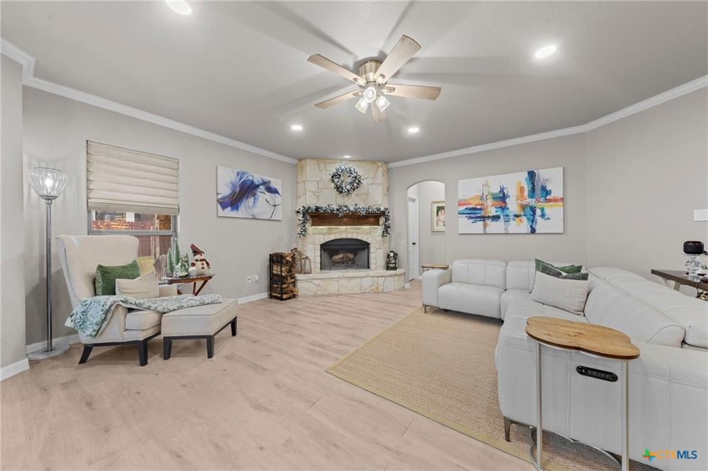 Dawson Ranch living room